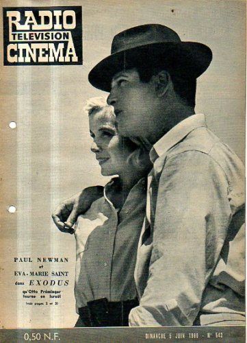 RADIO CINEMA TELEVISION/TELERAMA magazine side cover Issue 542 5 June 1960