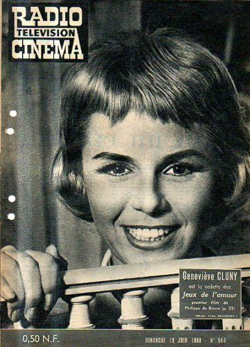 RADIO CINEMA TELEVISION/TELERAMA magazine side cover Issue 544 19 June 1960