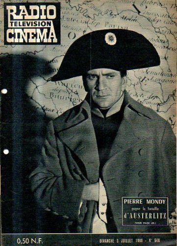 RADIO CINEMA TELEVISION/TELERAMA magazine side cover Issue 546 3 July 1960