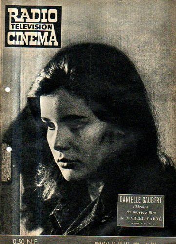 RADIO CINEMA TELEVISION/TELERAMA magazine side cover Issue 547 10 July 1960