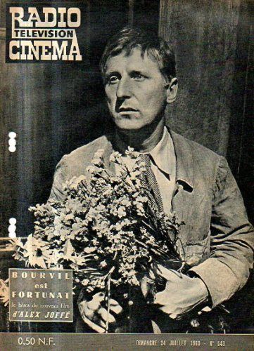 RADIO CINEMA TELEVISION/TELERAMA magazine side cover Issue 549 24 July 1960