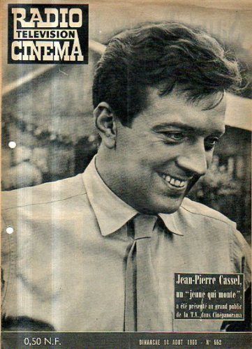 RADIO CINEMA TELEVISION/TELERAMA magazine side cover Issue 552 14 August 1960