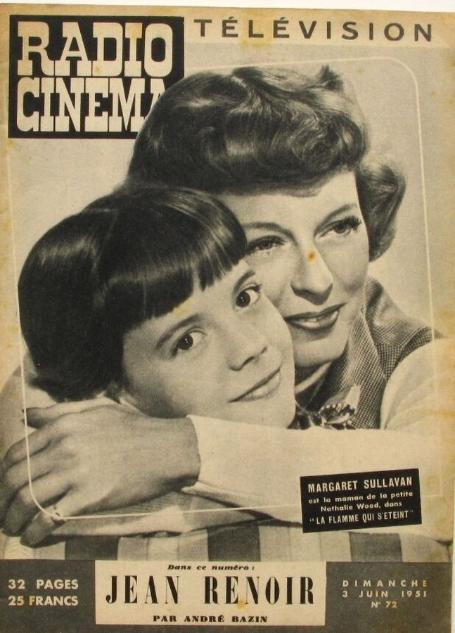 RADIO CINEMA TELEVISION/TELERAMA magazine side cover Issue 72 3 June 1951
