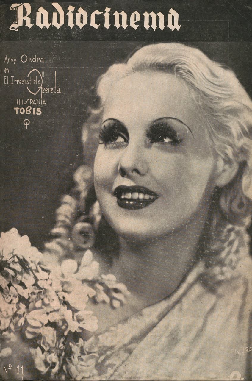 RADIOCINEMA magazine side cover Issue 11 August 1938
