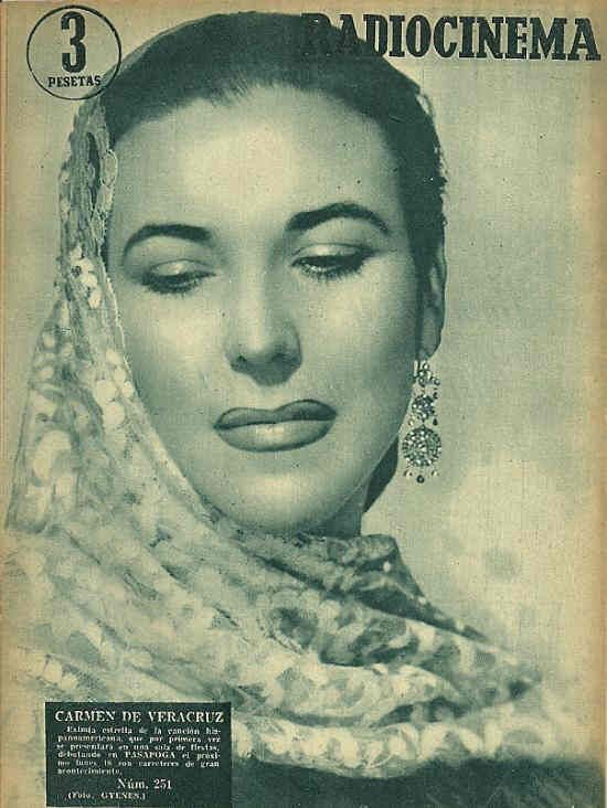RADIOCINEMA magazine side cover Issue 251  1955