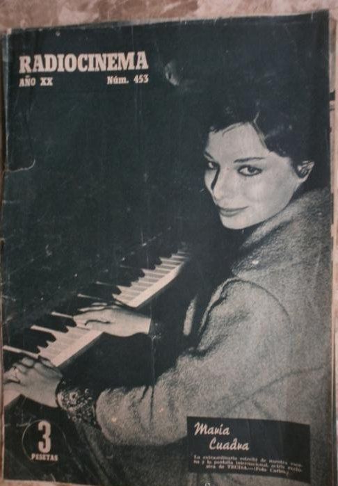RADIOCINEMA magazine side cover Issue 453  1959