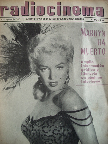 RADIOCINEMA magazine side cover Issue 542 9 August 1962