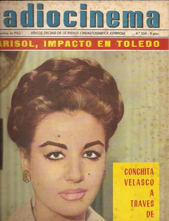 RADIOCINEMA magazine side cover Issue 558 29 November 1962