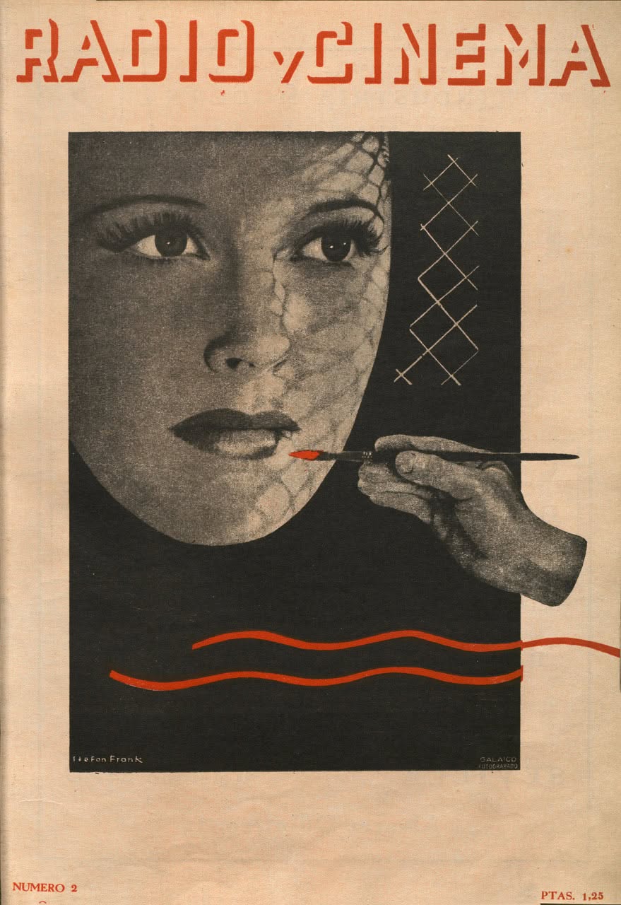 RADIOCINEMA magazine side cover Issue 2  April 1938