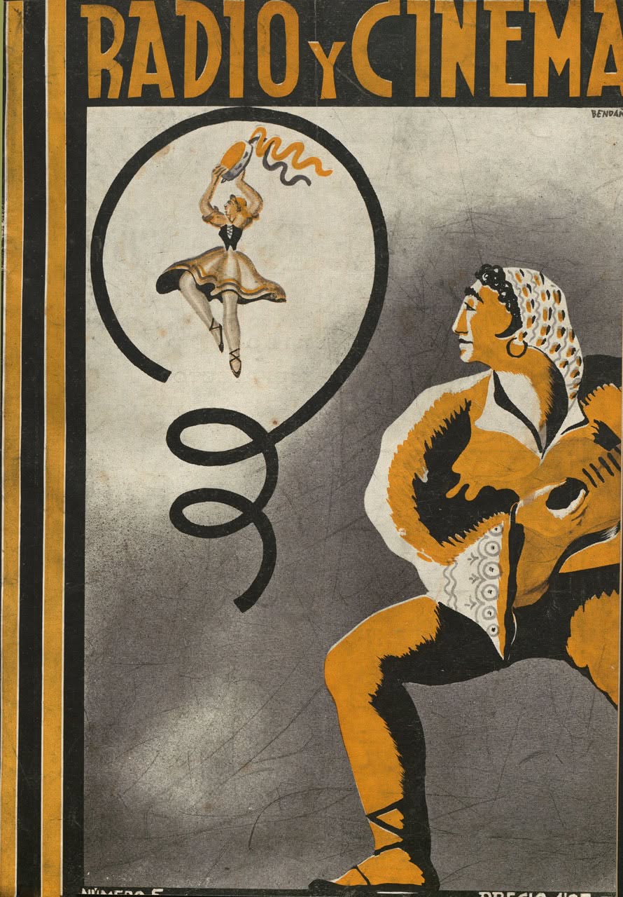 RADIOCINEMA magazine side cover Issue 5  May 1938