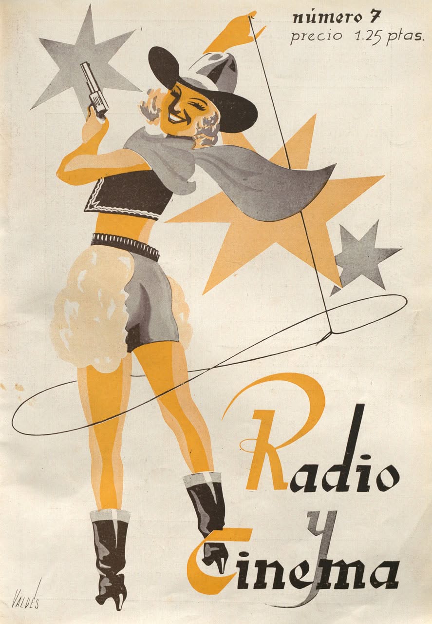RADIOCINEMA magazine side cover Issue 7  June 1938