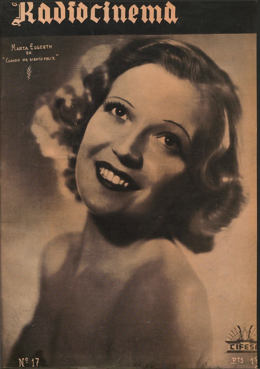 RADIOCINEMA magazine side cover Issue 17  November 1938