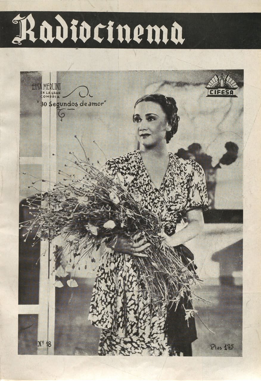 RADIOCINEMA magazine side cover Issue 18  December 1938