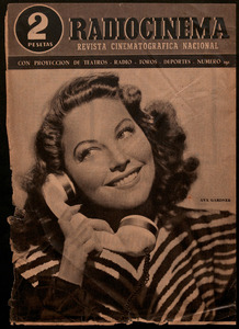 RADIOCINEMA magazine side cover Issue 191  March 1954