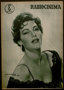 RADIOCINEMA magazine side cover Issue 266  August 1955