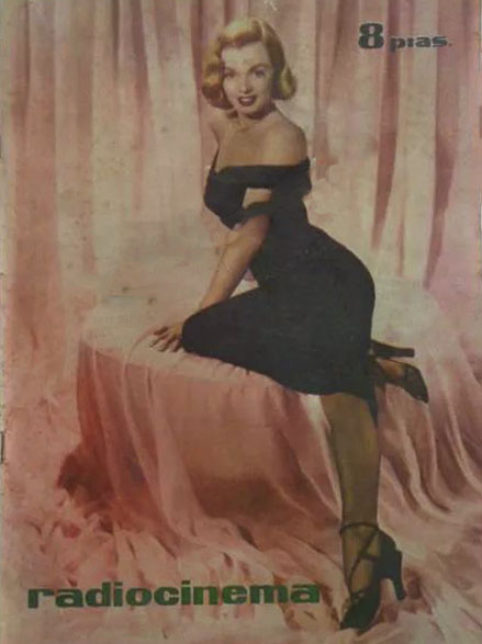 RADIOCINEMA magazine side cover Issue 421 15 August 1958