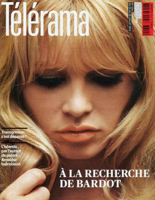 RADIO CINEMA TELEVISION/TELERAMA magazine side cover Issue 3314 20 July 2013