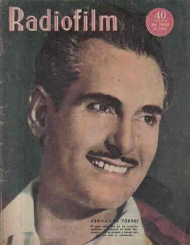 RADIOFILM magazine side cover Issue 235  1950