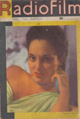 RADIOFILM magazine side cover Issue 271  1950