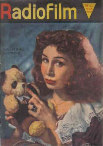 RADIOFILM magazine side cover Issue 289  1951
