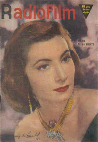 RADIOFILM magazine side cover Issue 302  1951