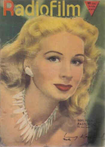 RADIOFILM magazine side cover Issue 306  1951