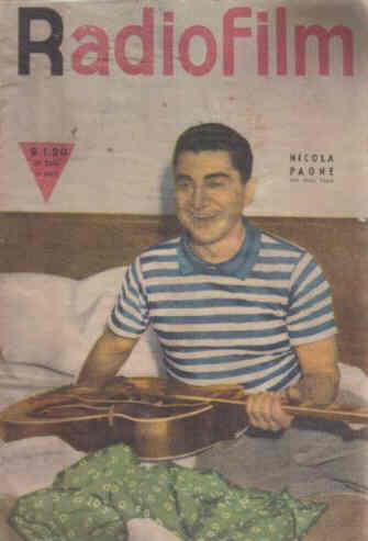 RADIOFILM magazine side cover Issue 403  1952