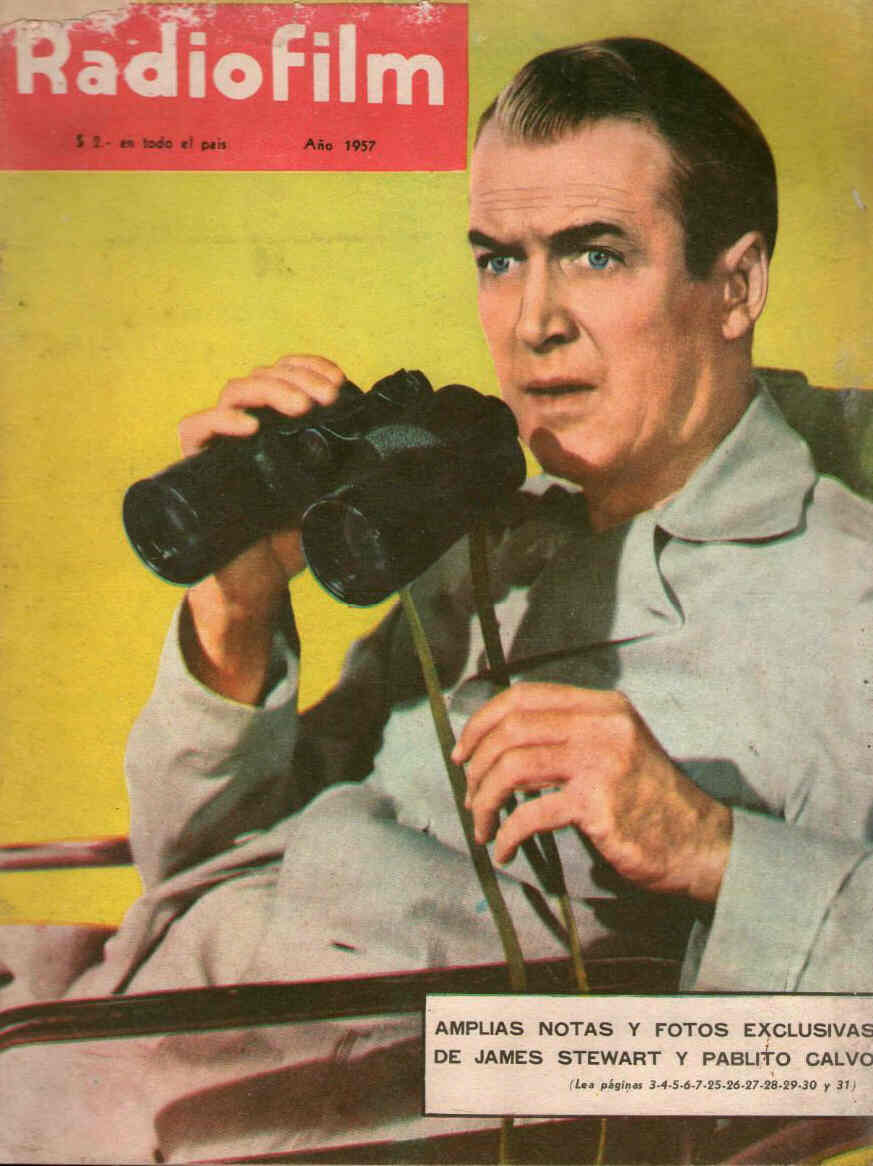 RADIOFILM magazine side cover Issue 606  1957