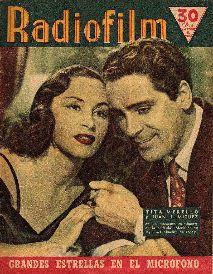 RADIOFILM magazine side cover Issue 213 August 1949