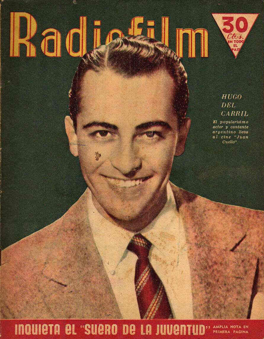 RADIOFILM magazine side cover Issue 216 August 1949