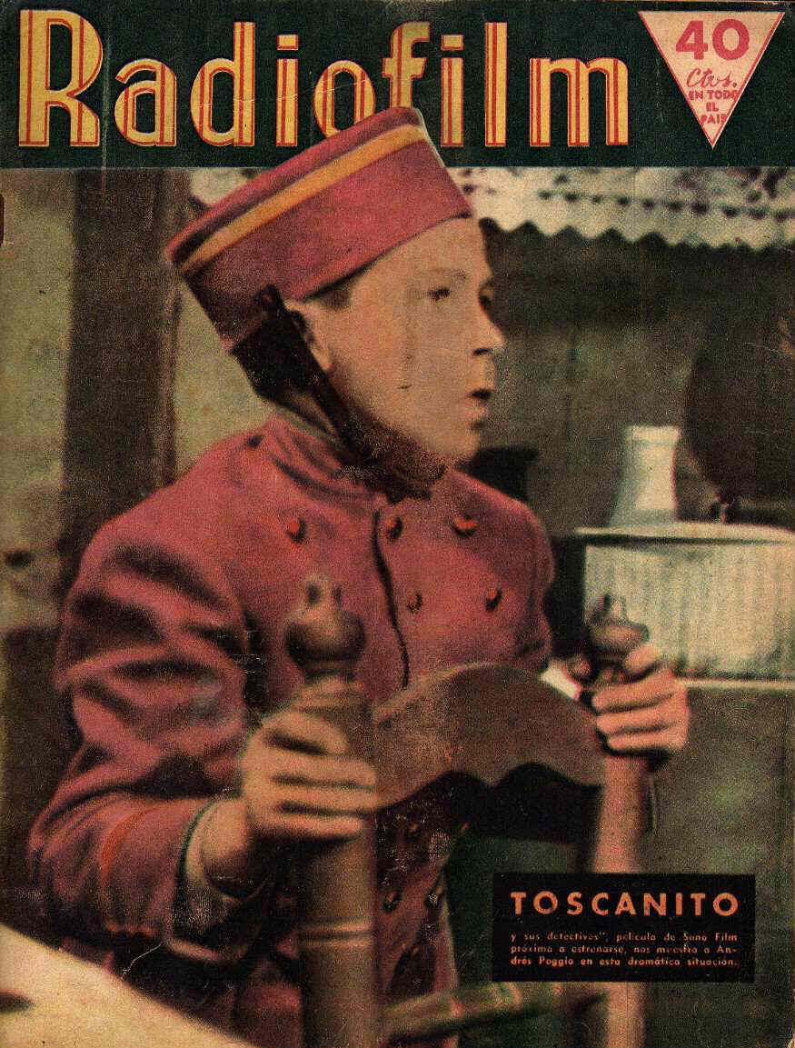 RADIOFILM magazine side cover Issue 225 November 1949