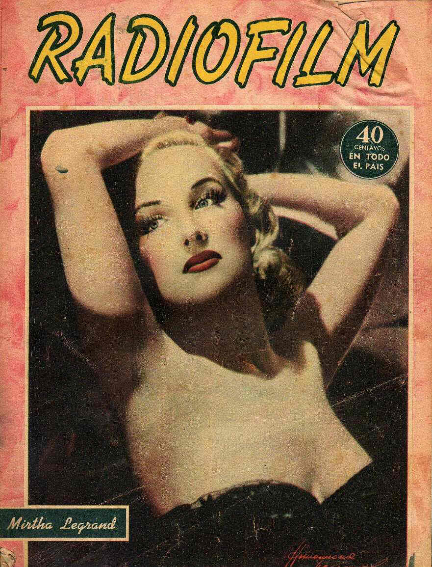 RADIOFILM magazine side cover Issue 260 July 1950