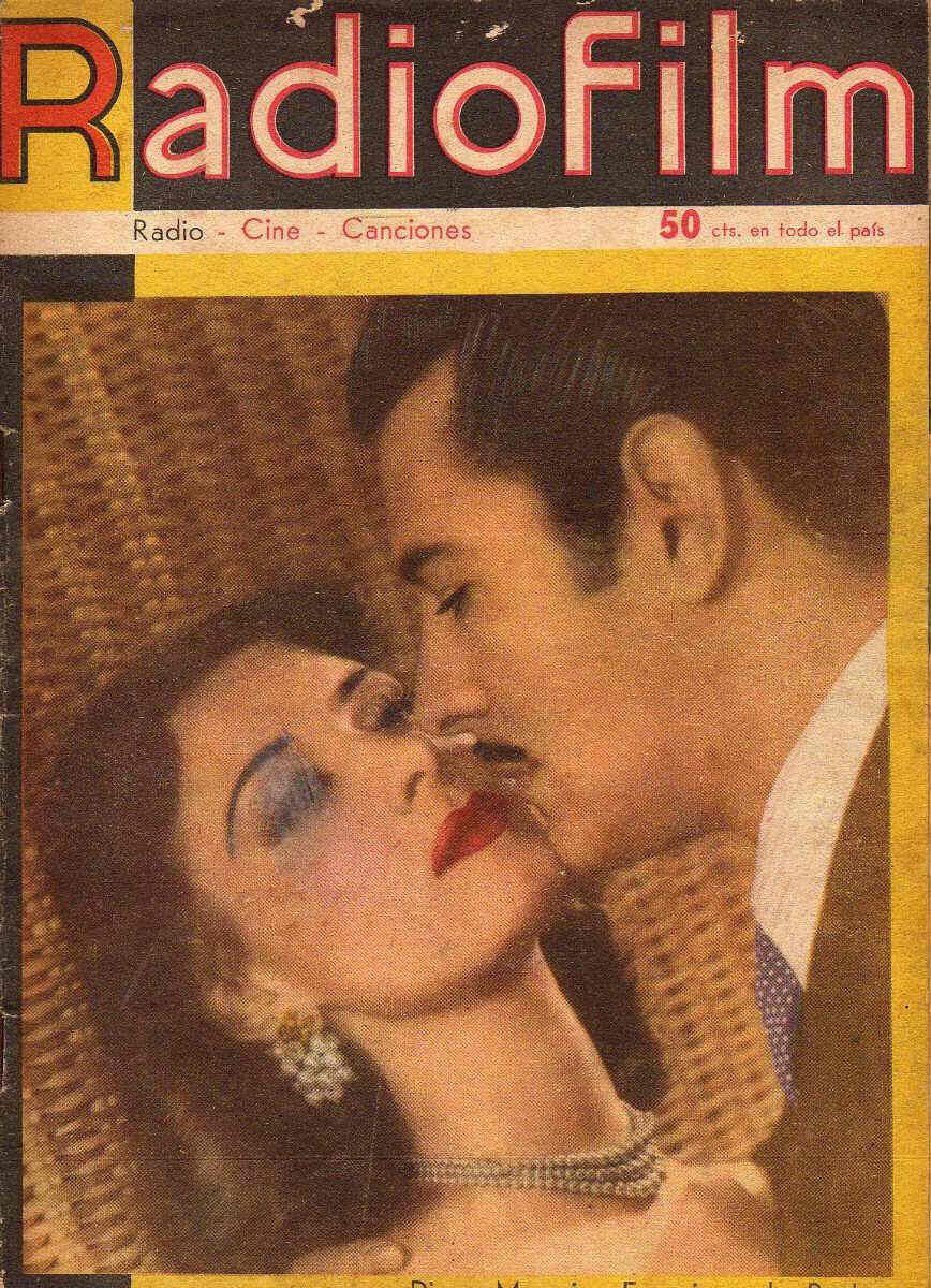 RADIOFILM magazine side cover Issue 270 September 1950