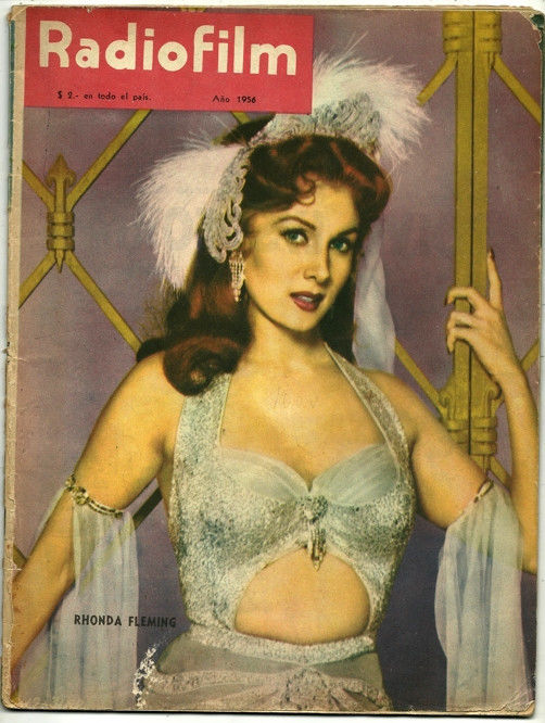 RADIOFILM magazine side cover Issue 570 13 June 1956