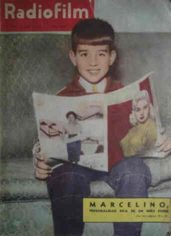 RADIOFILM magazine side cover Issue 600 January 1957