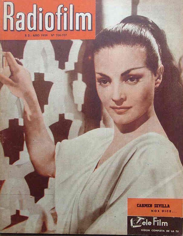 RADIOFILM magazine side cover Issue 706/707 21-28 January 1959