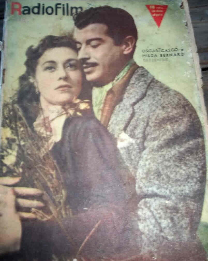RADIOFILM magazine side cover Issue 335 12 December 1951