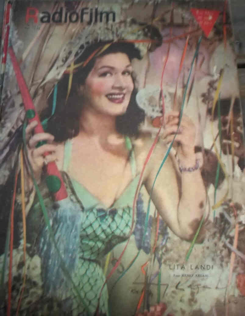RADIOFILM magazine side cover Issue 346 27 February 1952