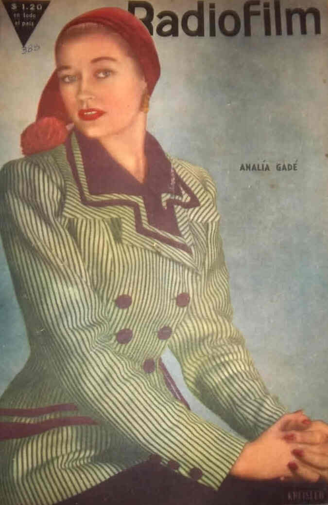 RADIOFILM magazine side cover Issue 383 12 November 1952