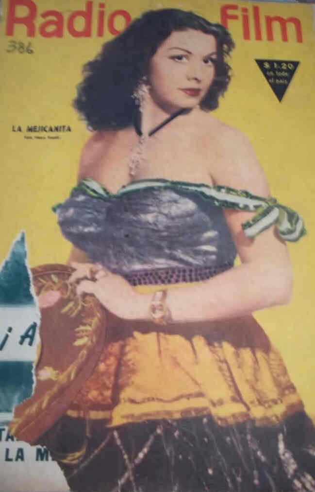 RADIOFILM magazine side cover Issue 386 8 December 1952