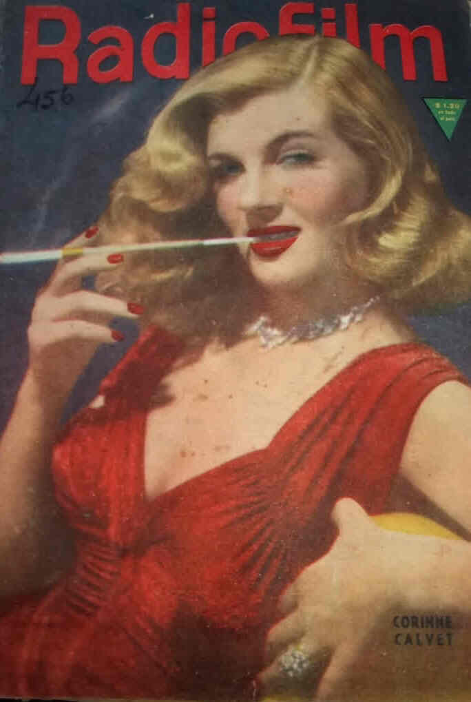 RADIOFILM magazine side cover Issue 456 7 April 1954