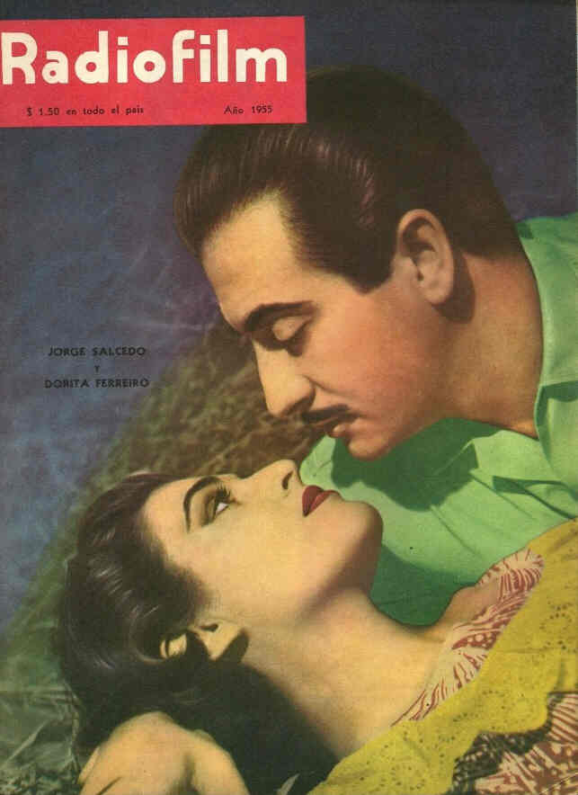 RADIOFILM magazine side cover Issue 519  1955