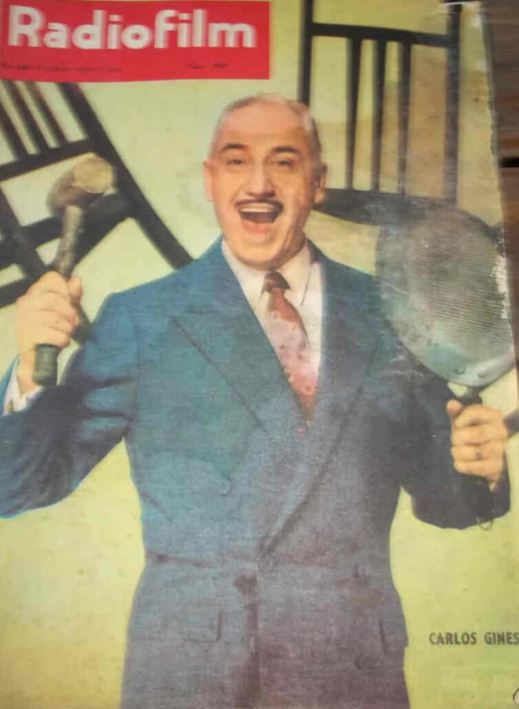 RADIOFILM magazine side cover Issue 640 16 October 1957