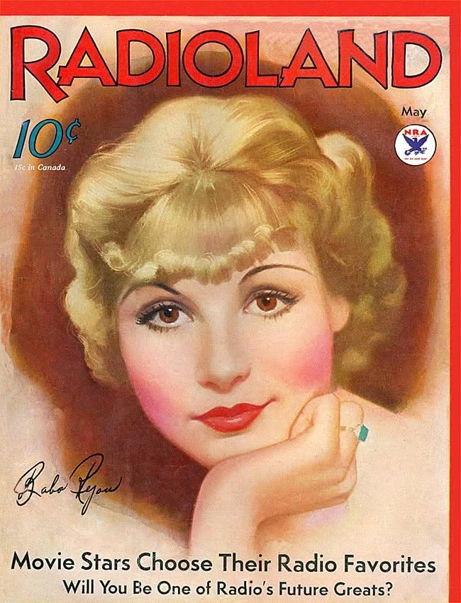 RADIOLAND magazine side cover  May 1934