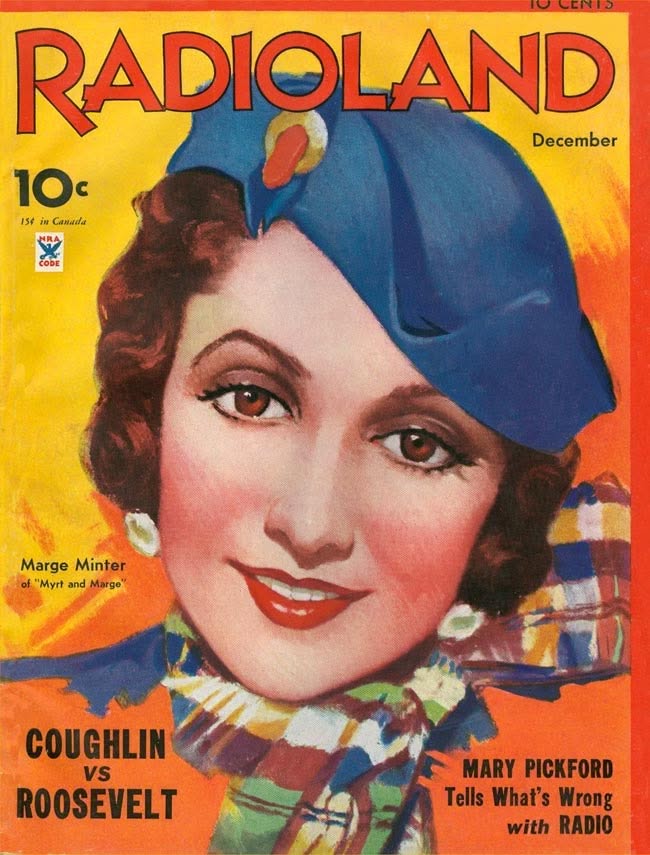 RADIOLAND magazine side cover  December 1934