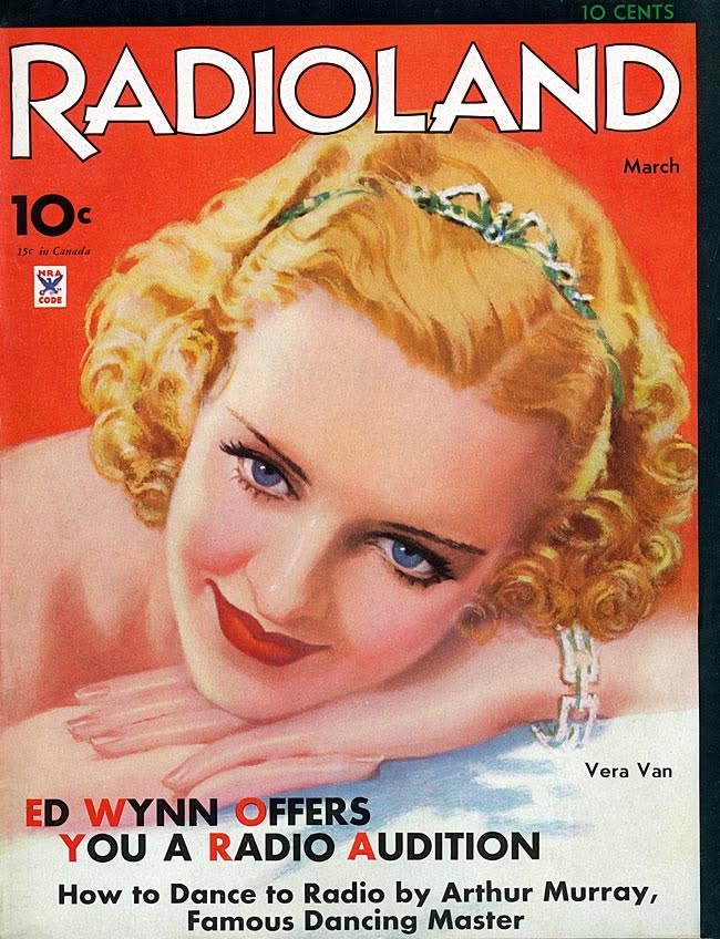 RADIOLAND magazine side cover  March 1935