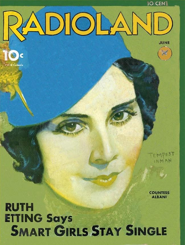 RADIOLAND magazine side cover  June 1935