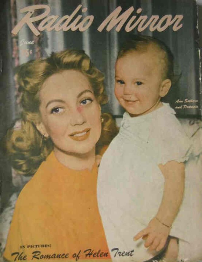 RADIO MIRROR magazine side cover  June 1946