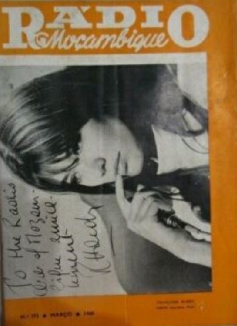 RADIO MOZAMBIQUE magazine side cover Issue 373  March 1968