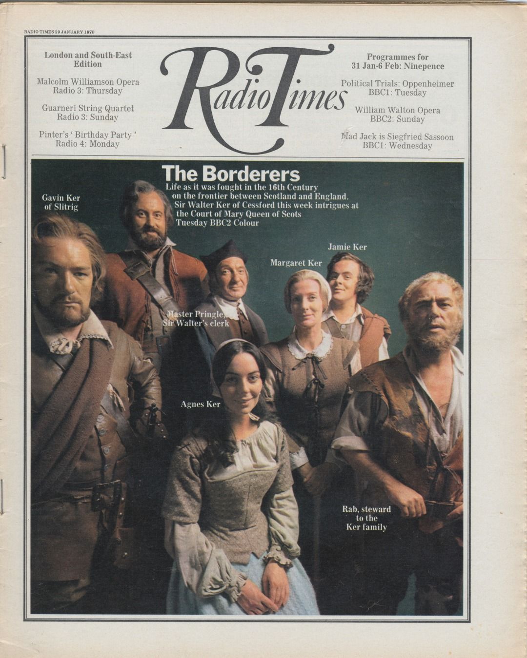 RADIOTIMES magazine side cover 20 January 1970